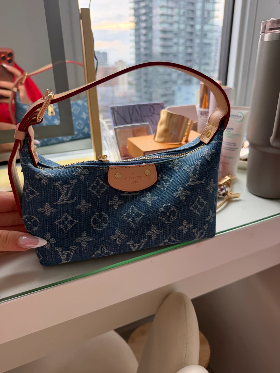 Louis Vuitton Denim Micro Pochette