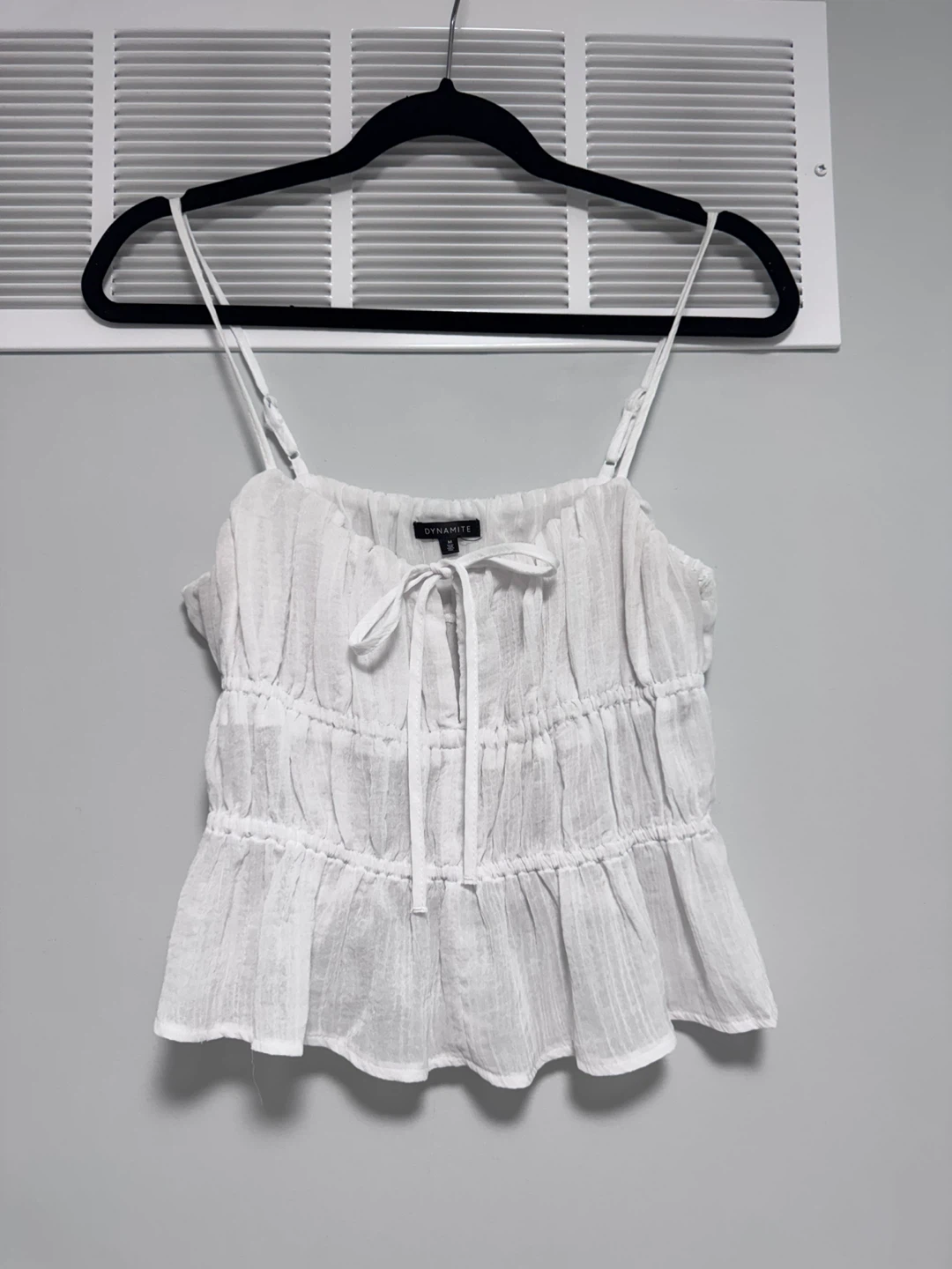 Dynamite white camisole top