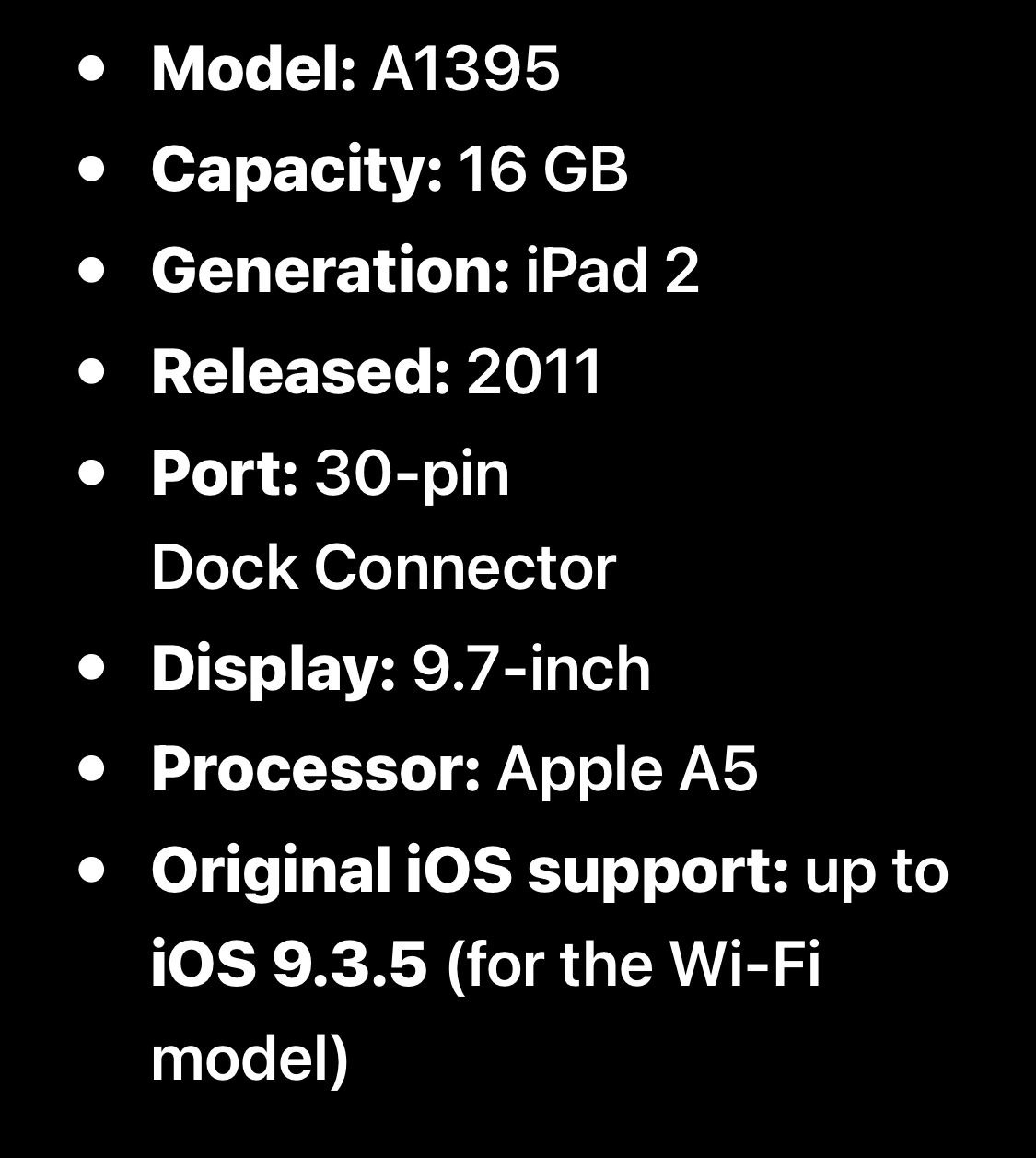 Apple iPad 2 16GB - photo 3