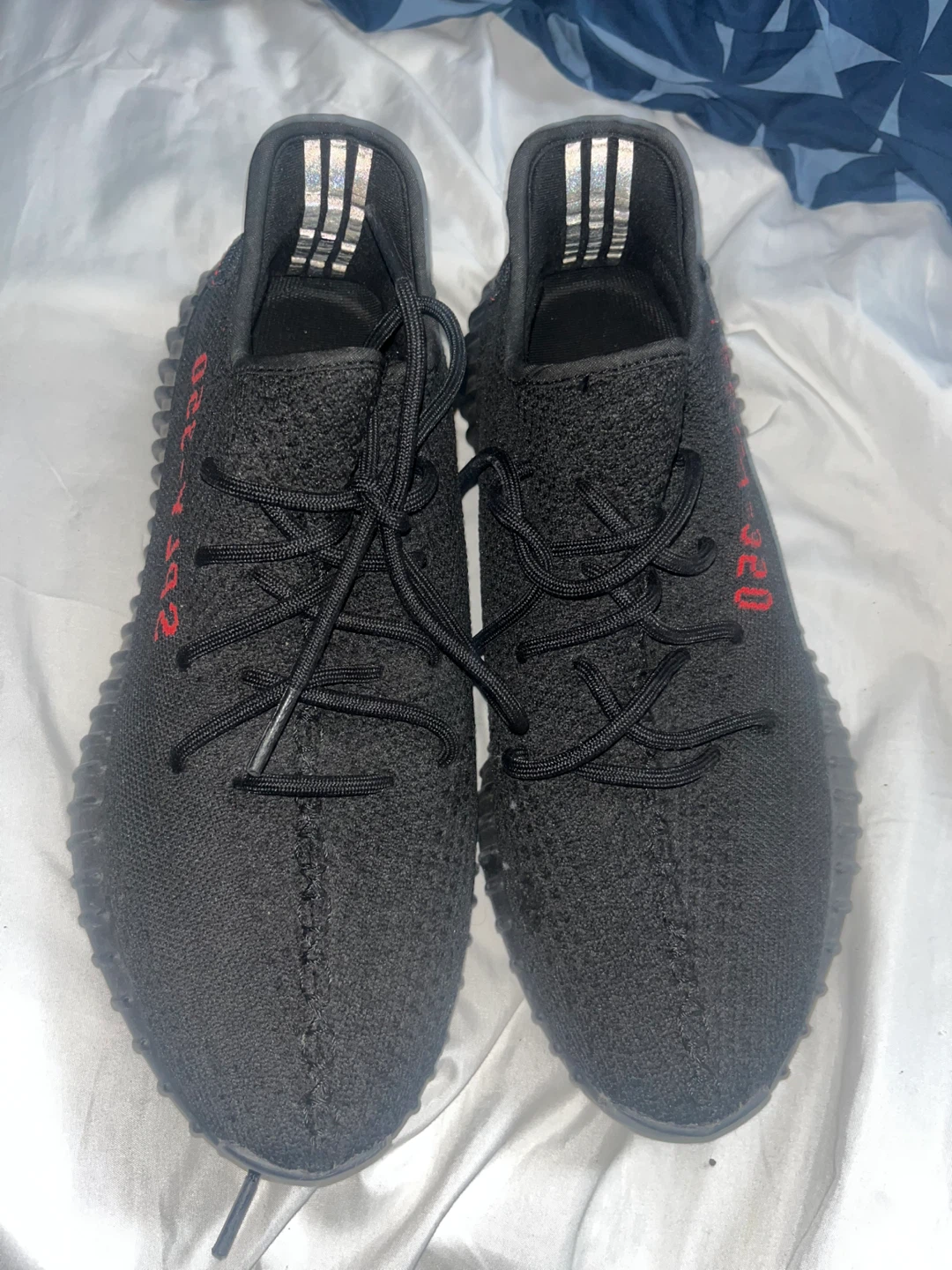 Adidas Yeezy Boost 350 V2 Core Black Red - photo 2