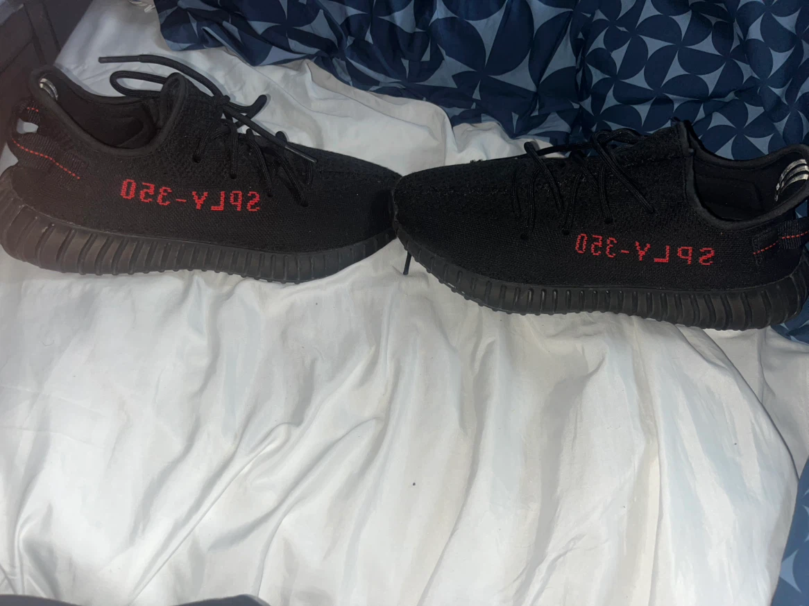 Adidas Yeezy Boost 350 V2 Core Black Red - photo 4