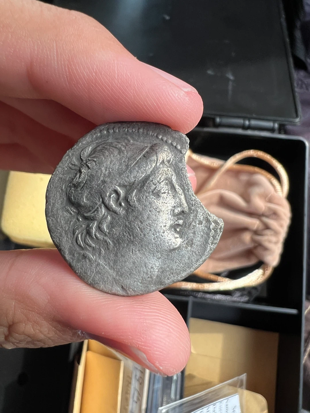 Ancient Greek Silver Tetradrachm Antiochos VII 138-129BC