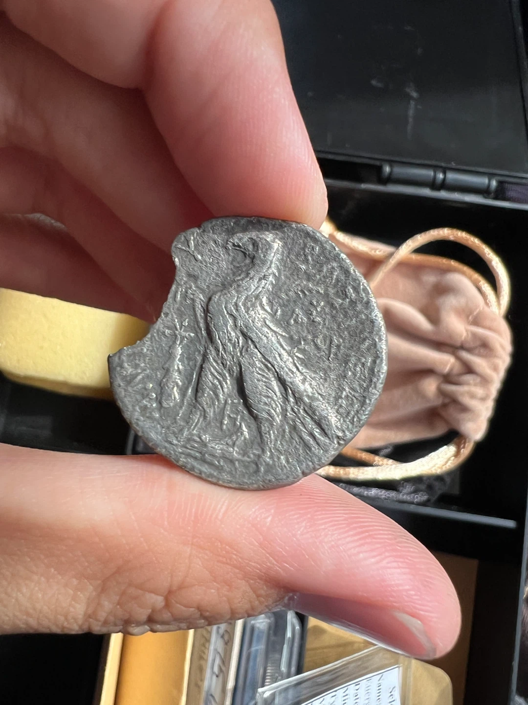 Ancient Greek Silver Tetradrachm Antiochos VII 138-129BC - photo 2