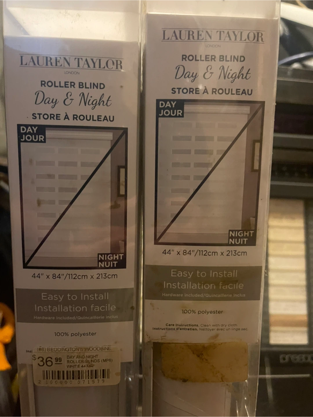2 Lauren Taylor Day & Night Roller Blinds