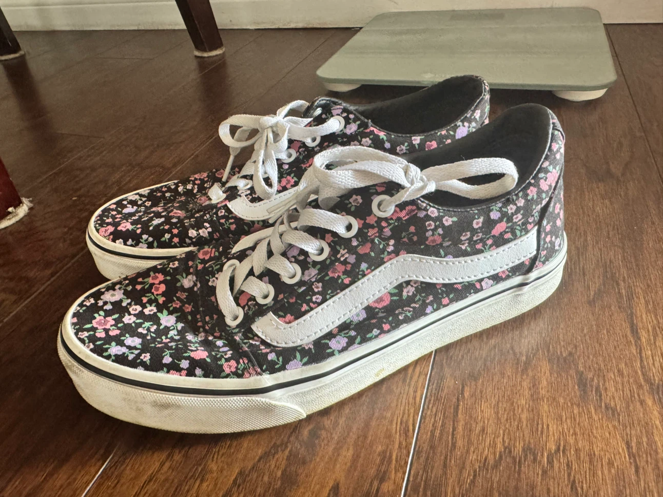 Vans Floral Sneakers Women's Size 9