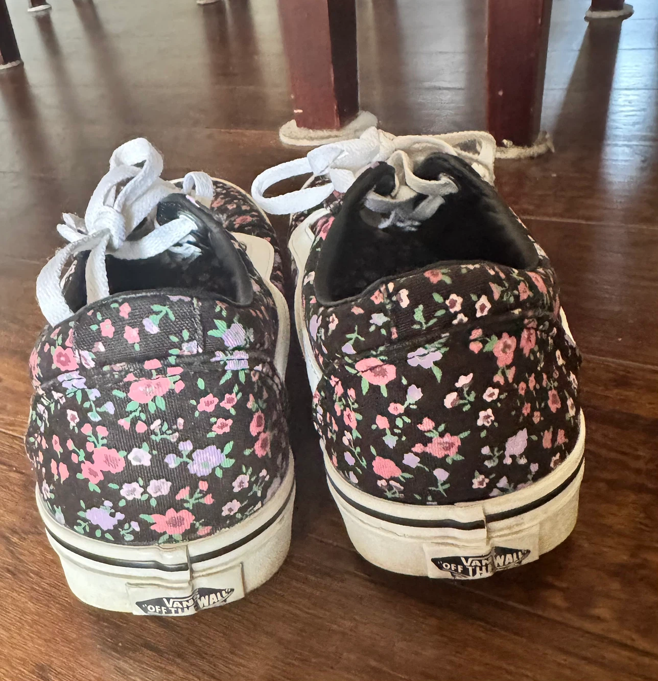 Vans Floral Sneakers Women's Size 9 - photo 2