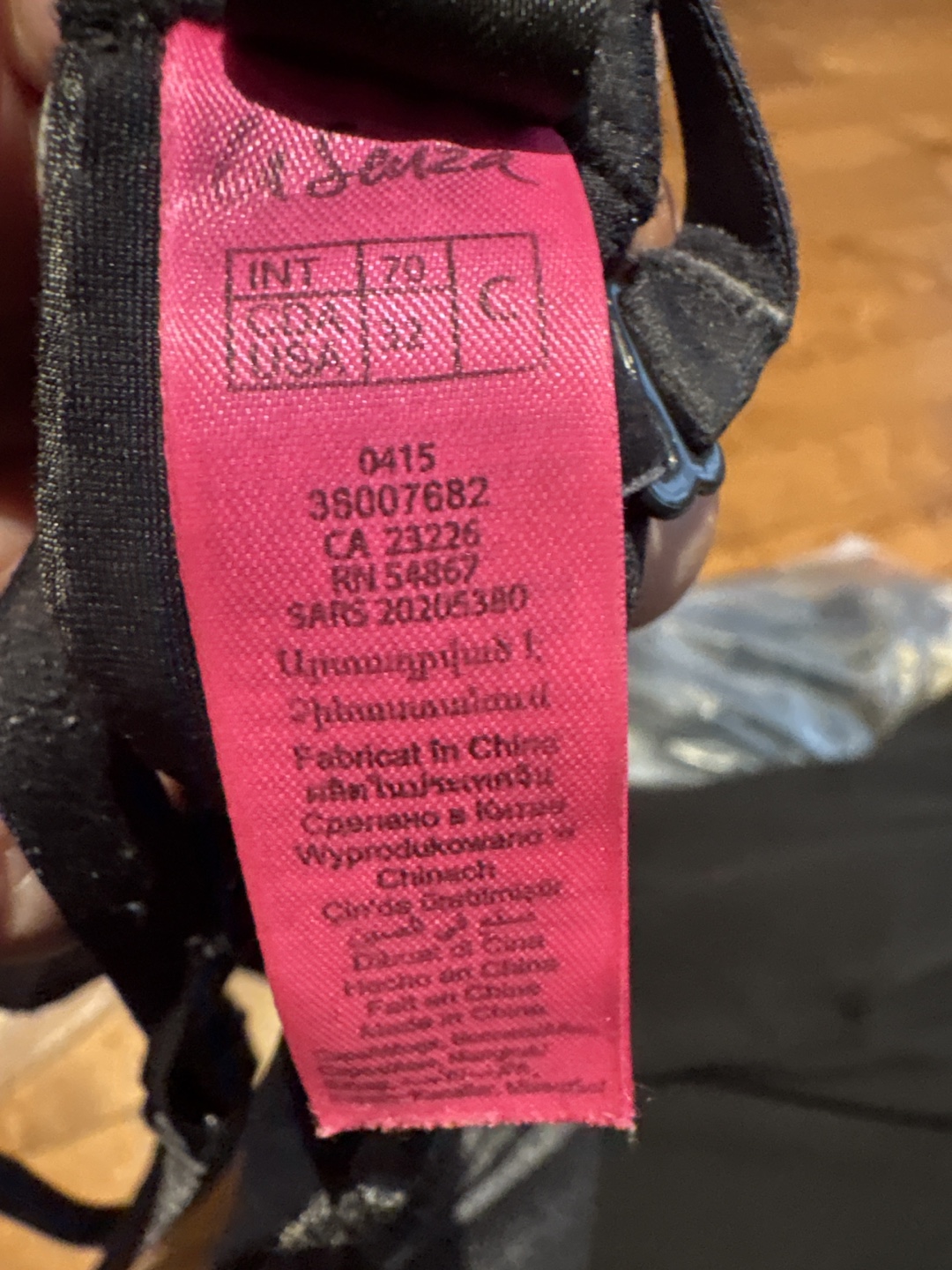 La Senza Bra Grey Marl 32C