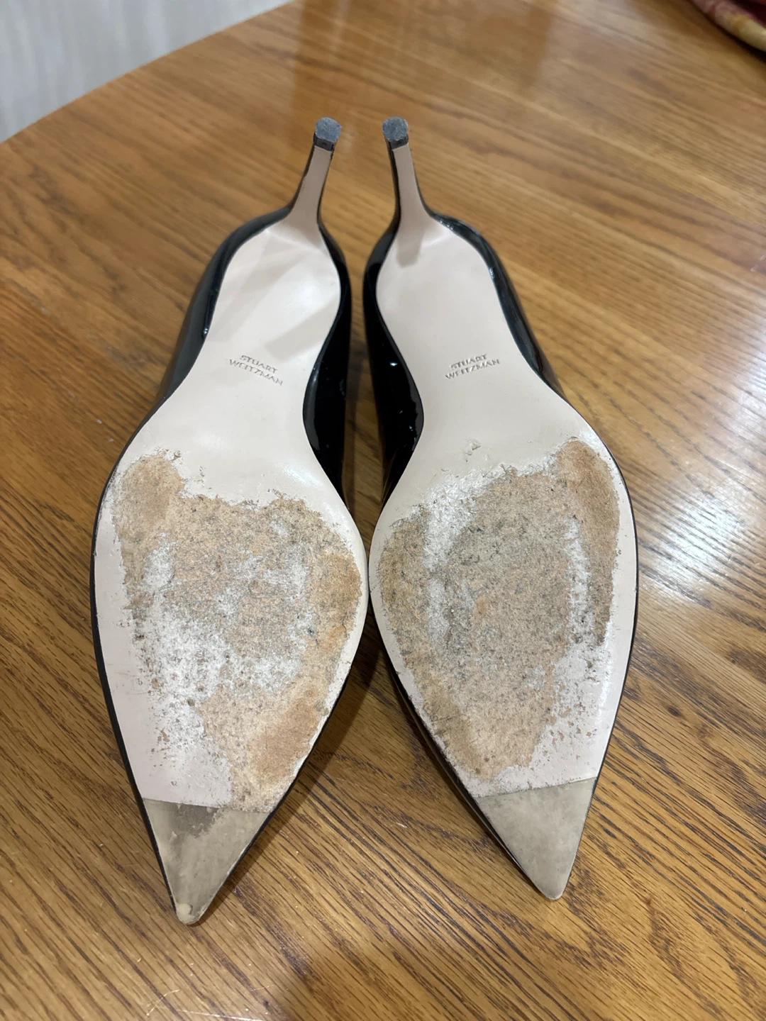 Stuart Weitzman Black Patent Heels - photo 5