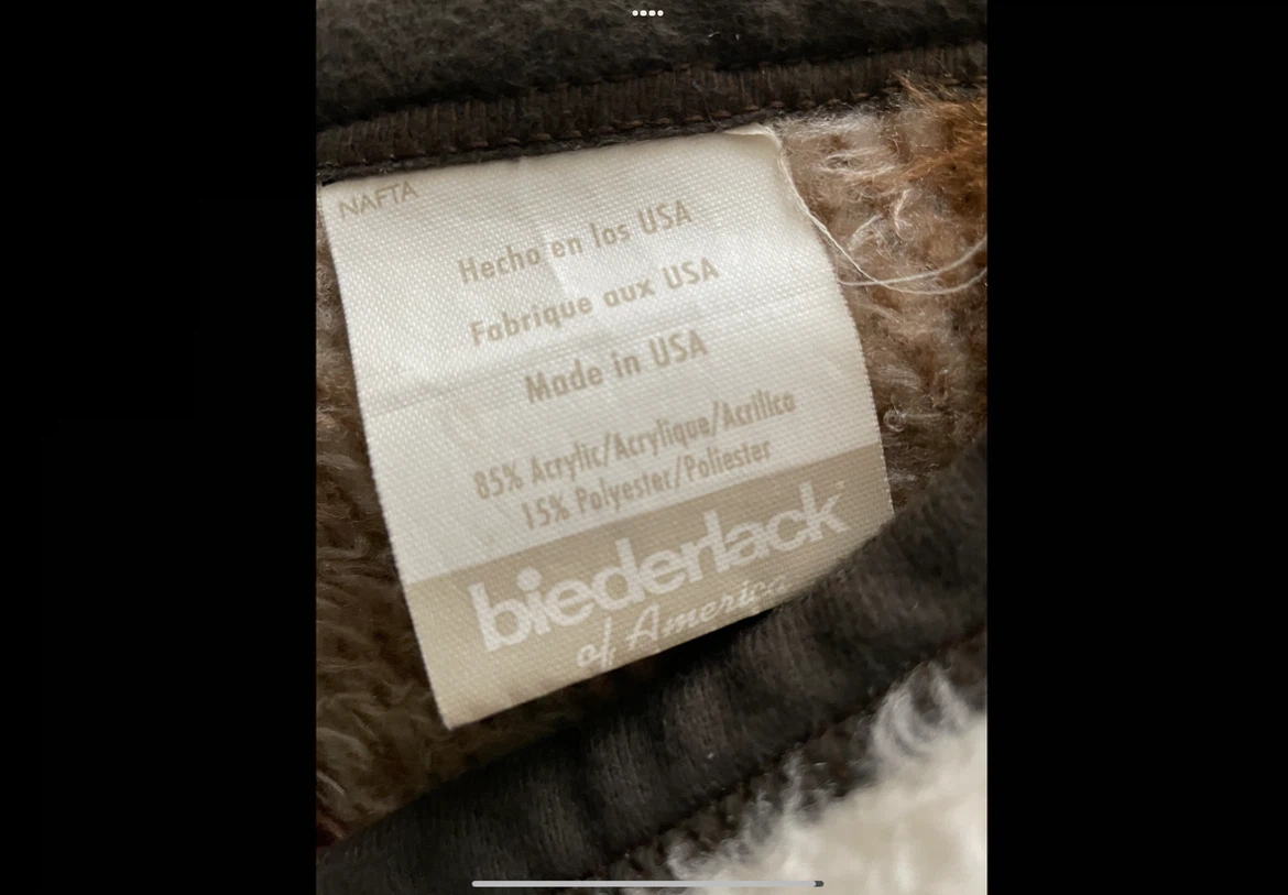 Biederlack Plaid Throw Blanket - photo 3