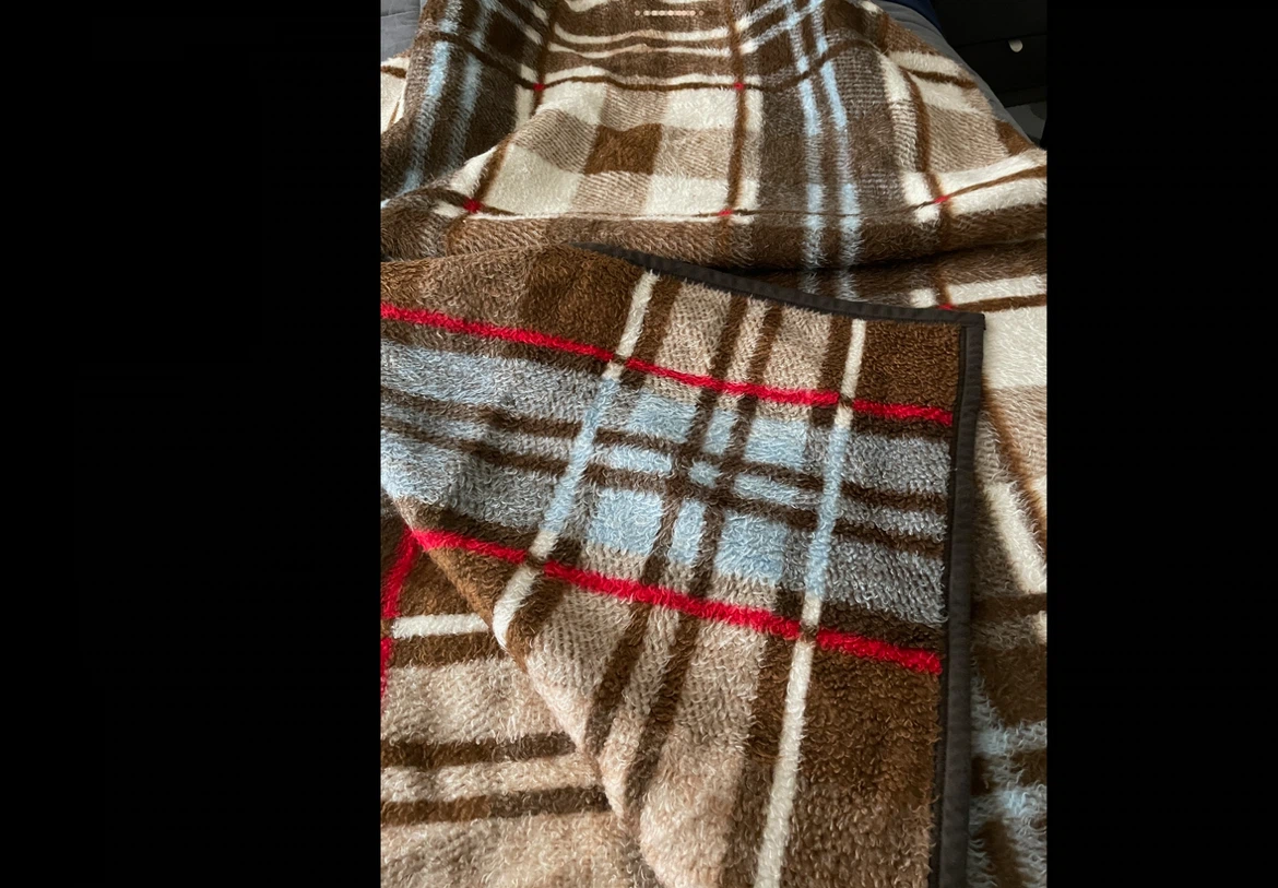 Biederlack Plaid Throw Blanket - photo 4