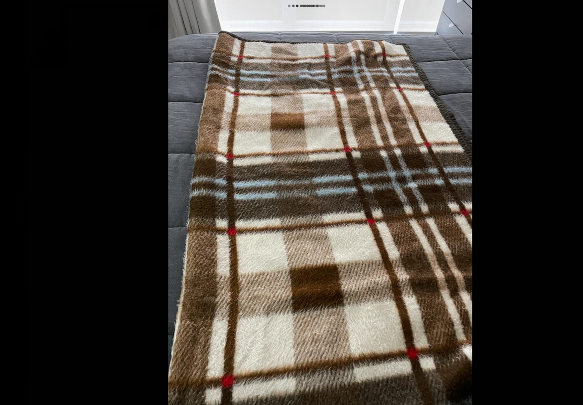 Biederlack Plaid Throw Blanket - photo 5