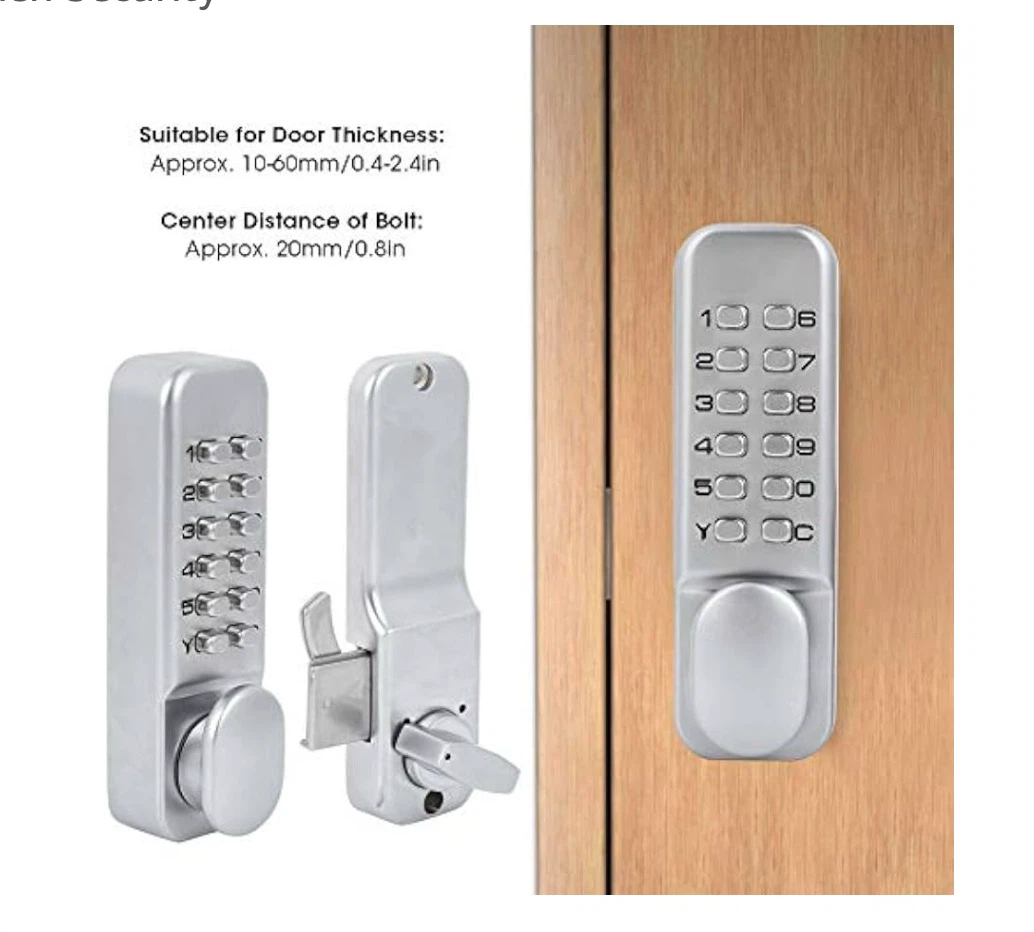 Mechanical Keyless Kitchen, Patio Door Lock - photo 5