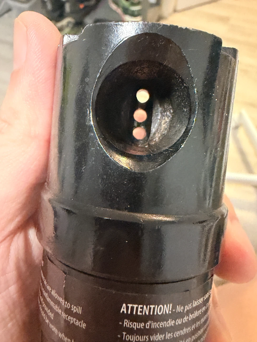 Black electric ash vacuum attachment - photo 3