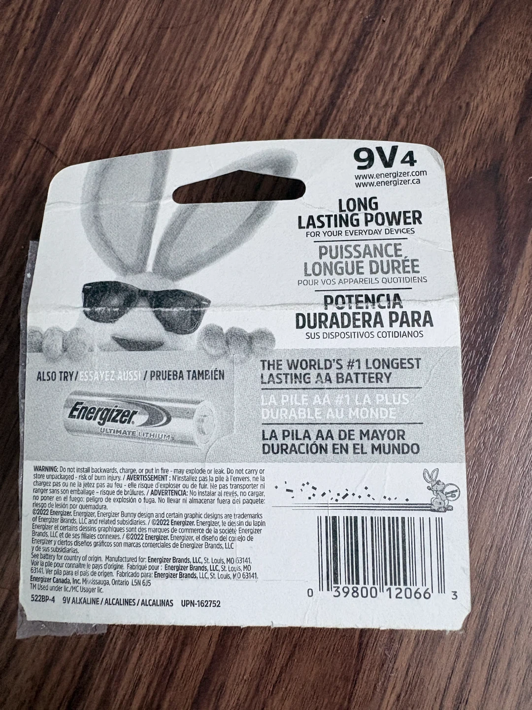 Energizer Max 9V Batteries - photo 2