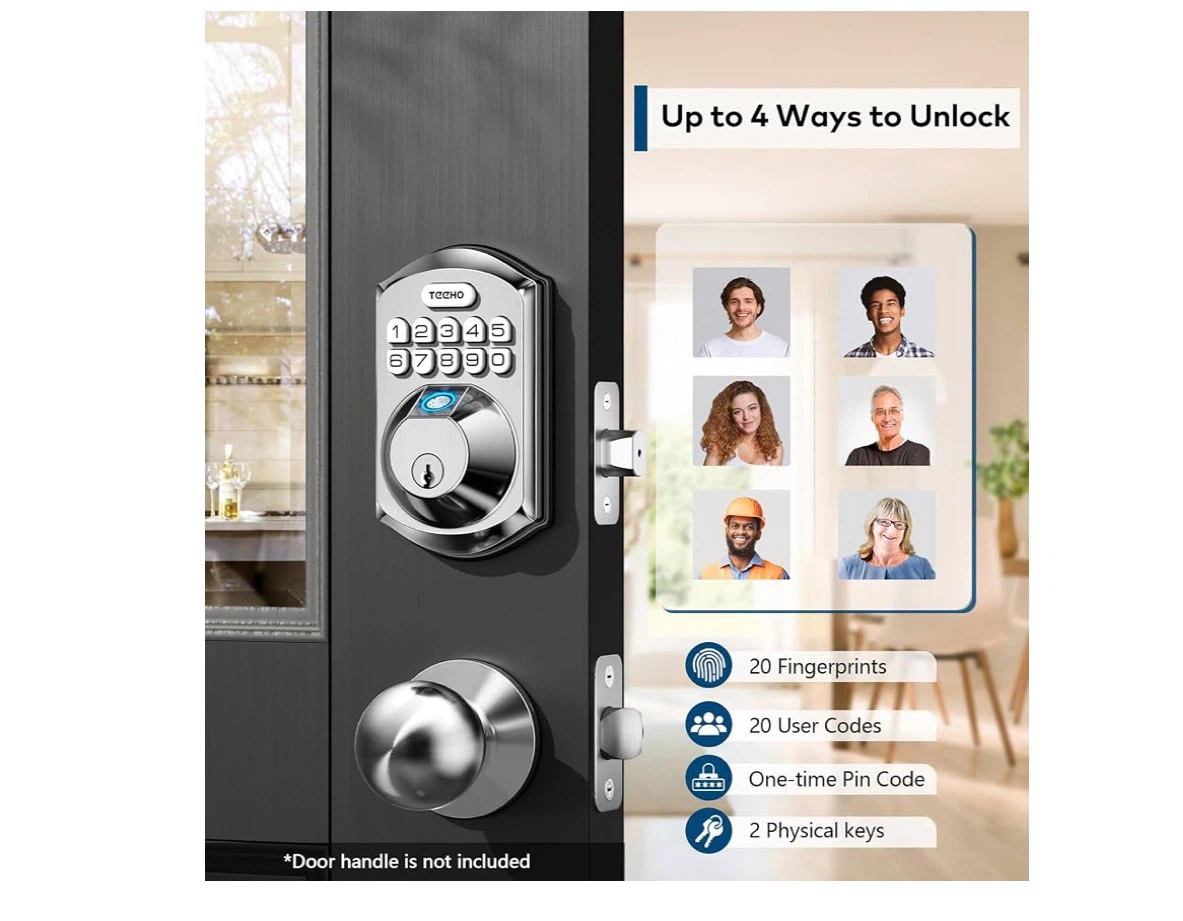 Teeho TE002 Keypad Digital Deadbolt - photo 2