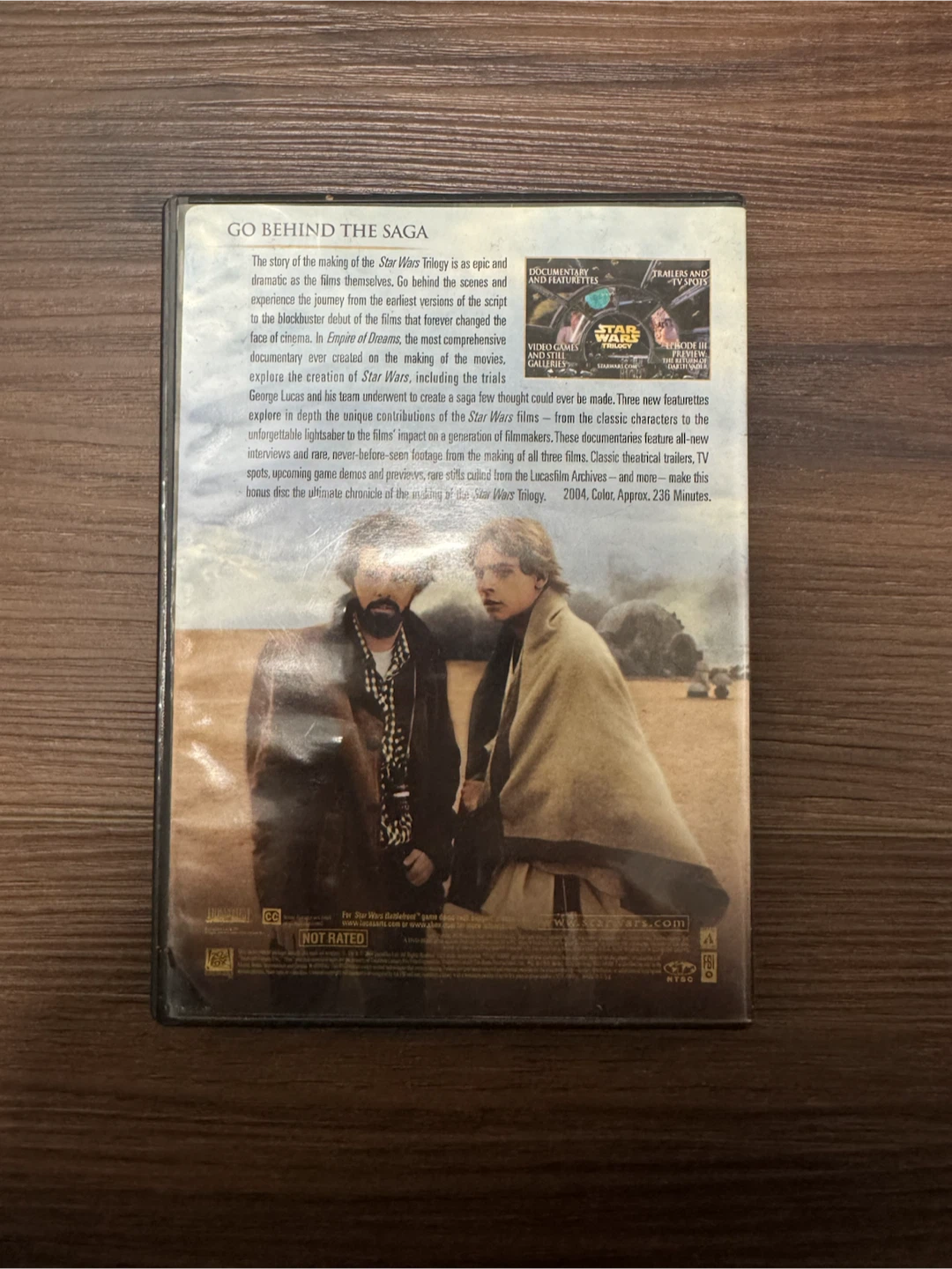 Star Wars Trilogy Bonus Material DVD - photo 2