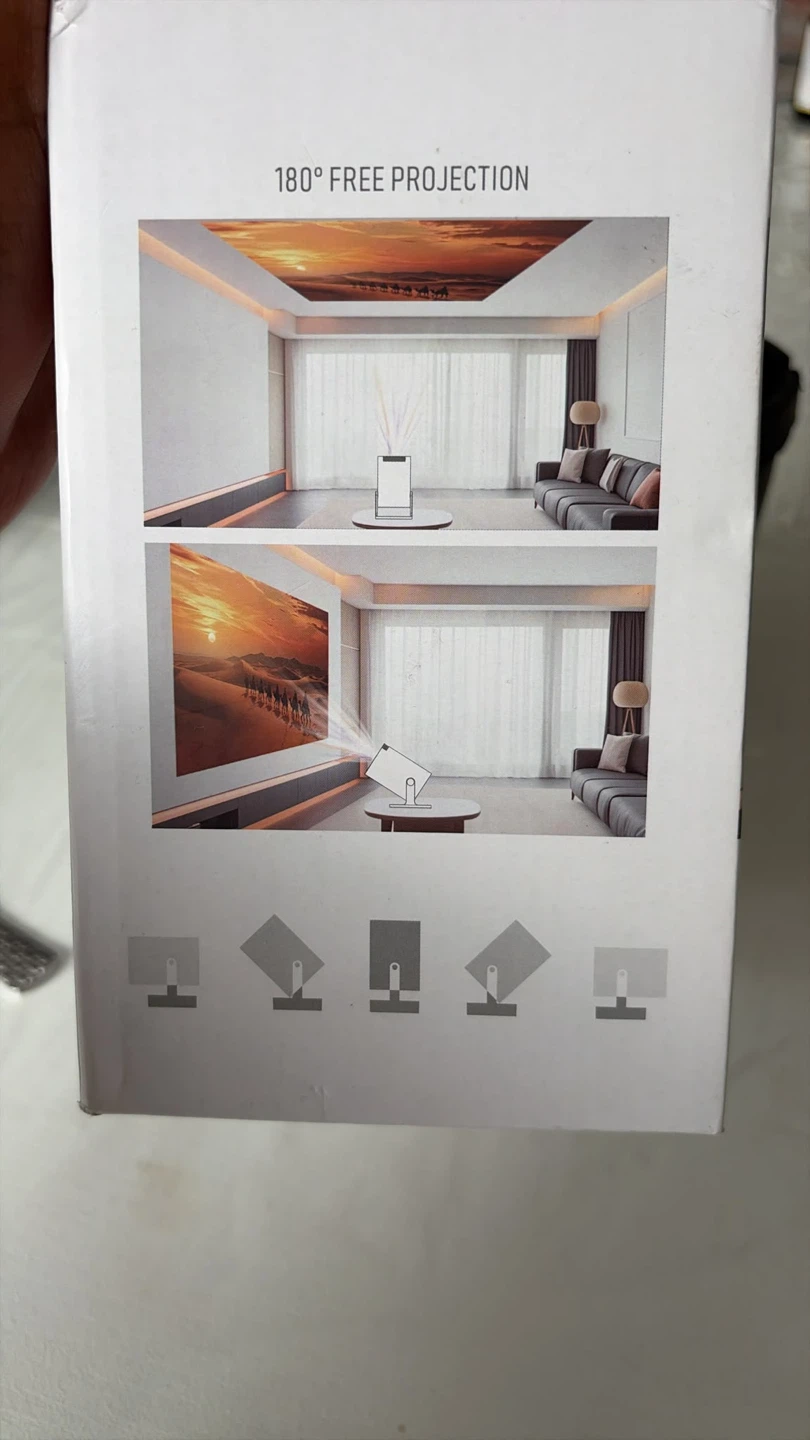 MAGCUBIC Smart Projector – Google Play & Netflix