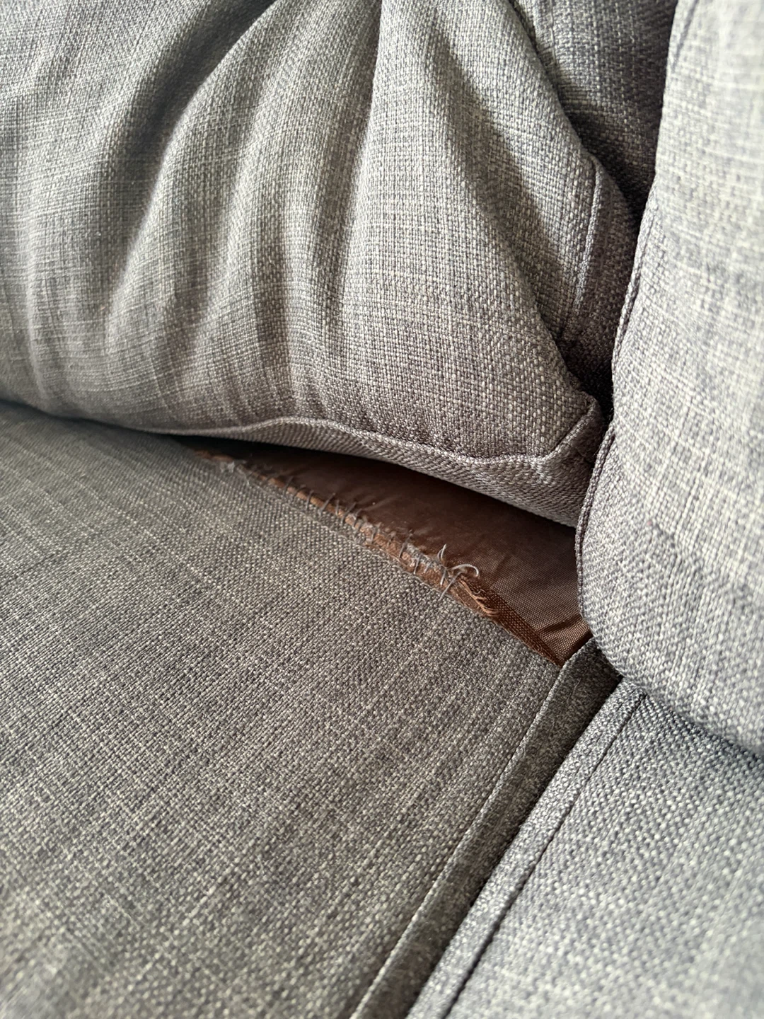 Oakdale Grey Fabric Sofa - photo 5