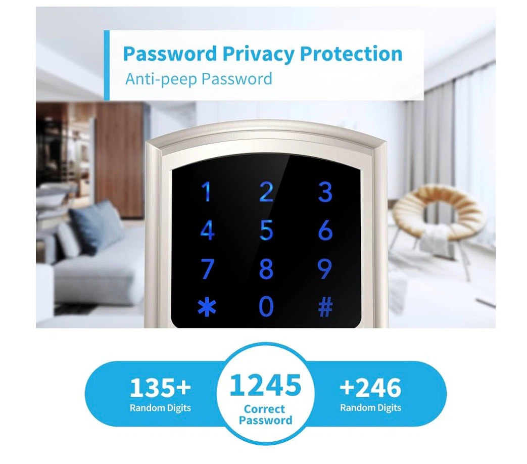 Hidalife HL-669L Keyless Entry Door Lock - photo 3