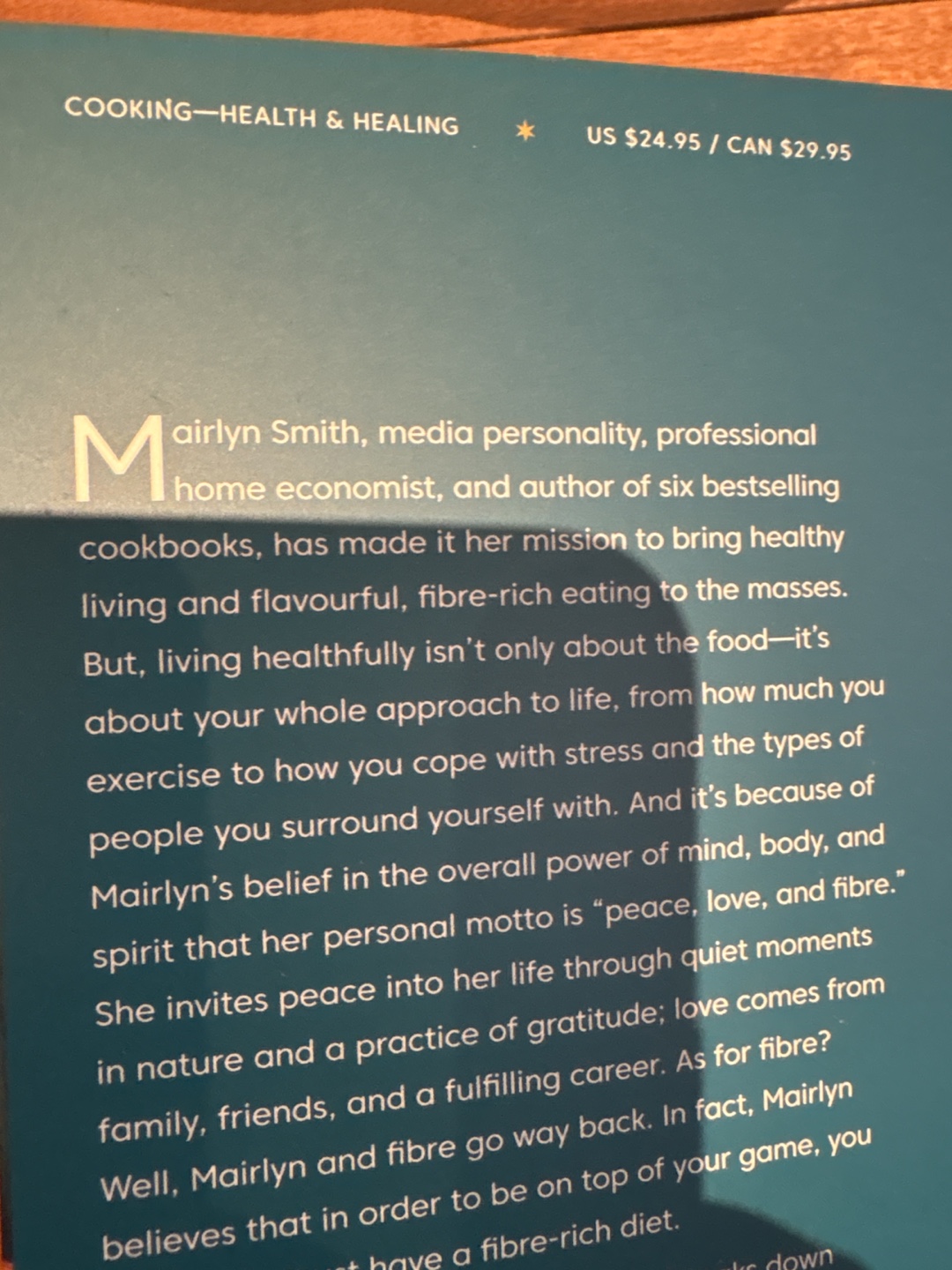 Peace, Love & Fibre Cookbook by Mairlyn Smith - photo 2