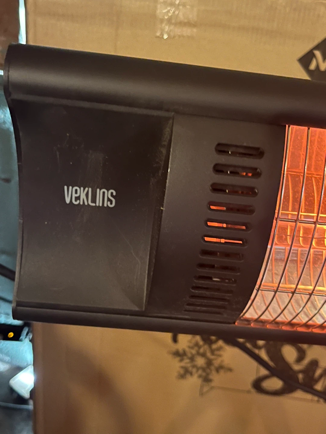 Veklins Electric Patio Heater with Tripod Stand - photo 2