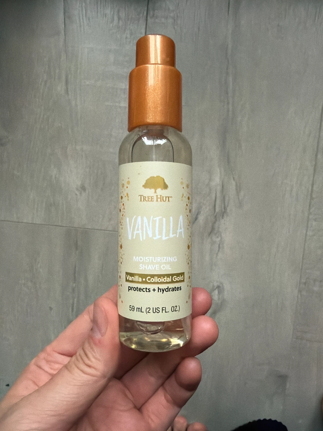 Tree Hut Vanilla Moisturizing Shave Oil