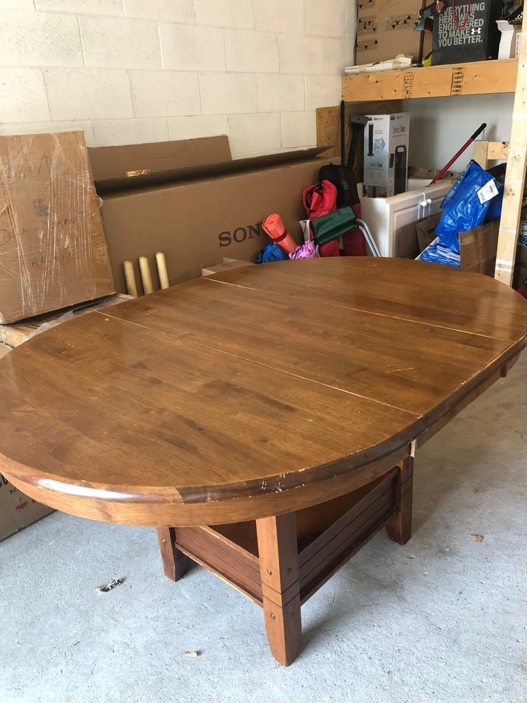 Round Wooden Dining Table - photo 5