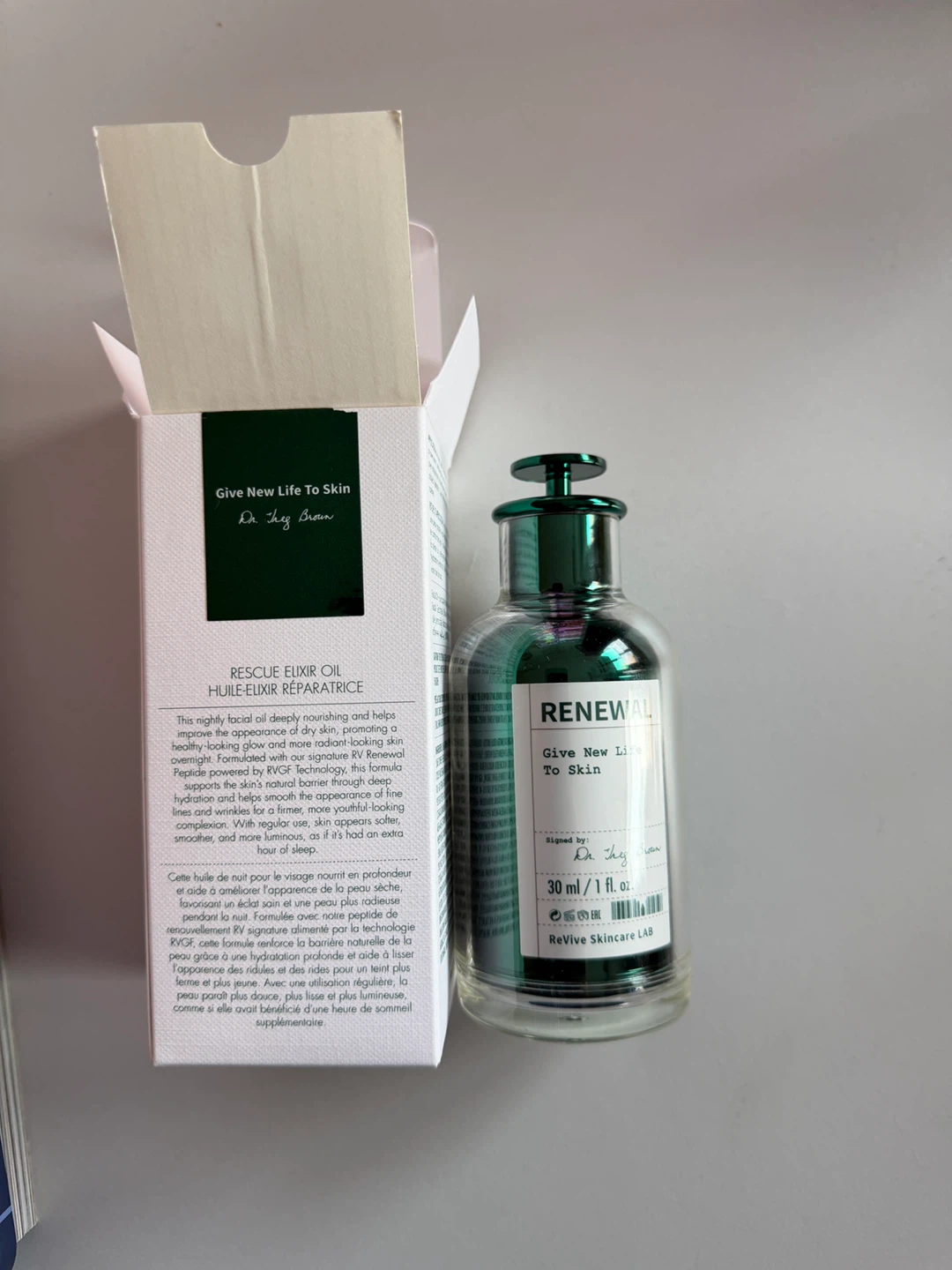 NWOT ReVive Renewal Rescue Elixir Oil 30ml - photo 5