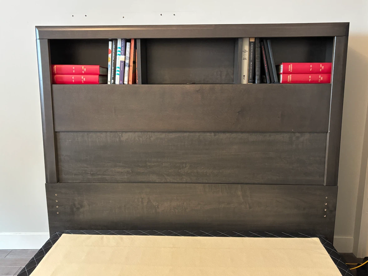 Bedroom Furniture Set - Dark Wood Finish - photo 3