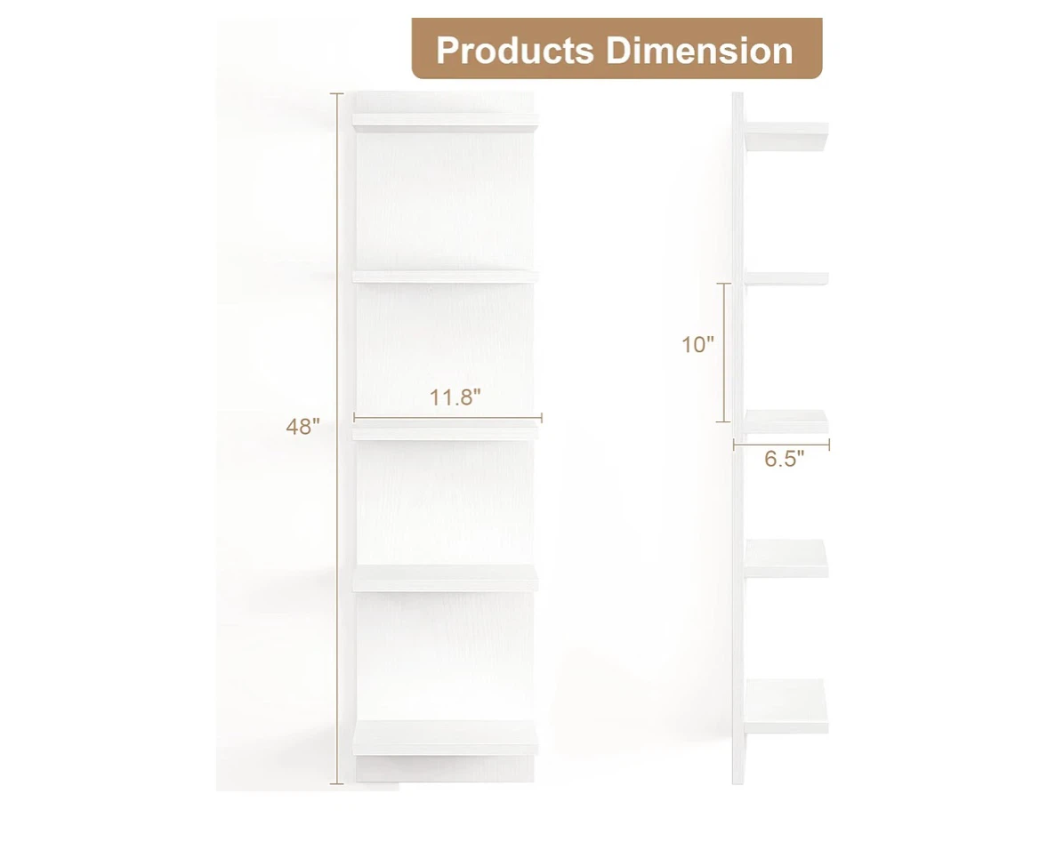 Fun Memories 5-Tier Wall Shelf Unit - photo 3