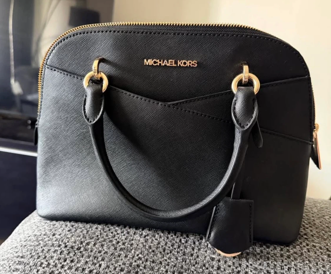 Michael Kors Black Satchel Bag