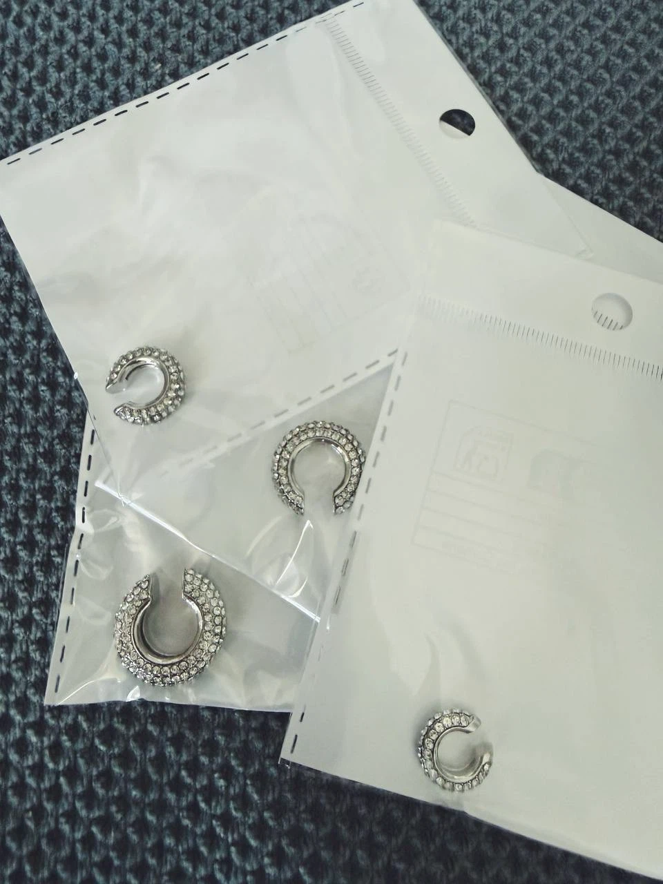 Crystal Ear Cuff Set – 4 Pcs - photo 3