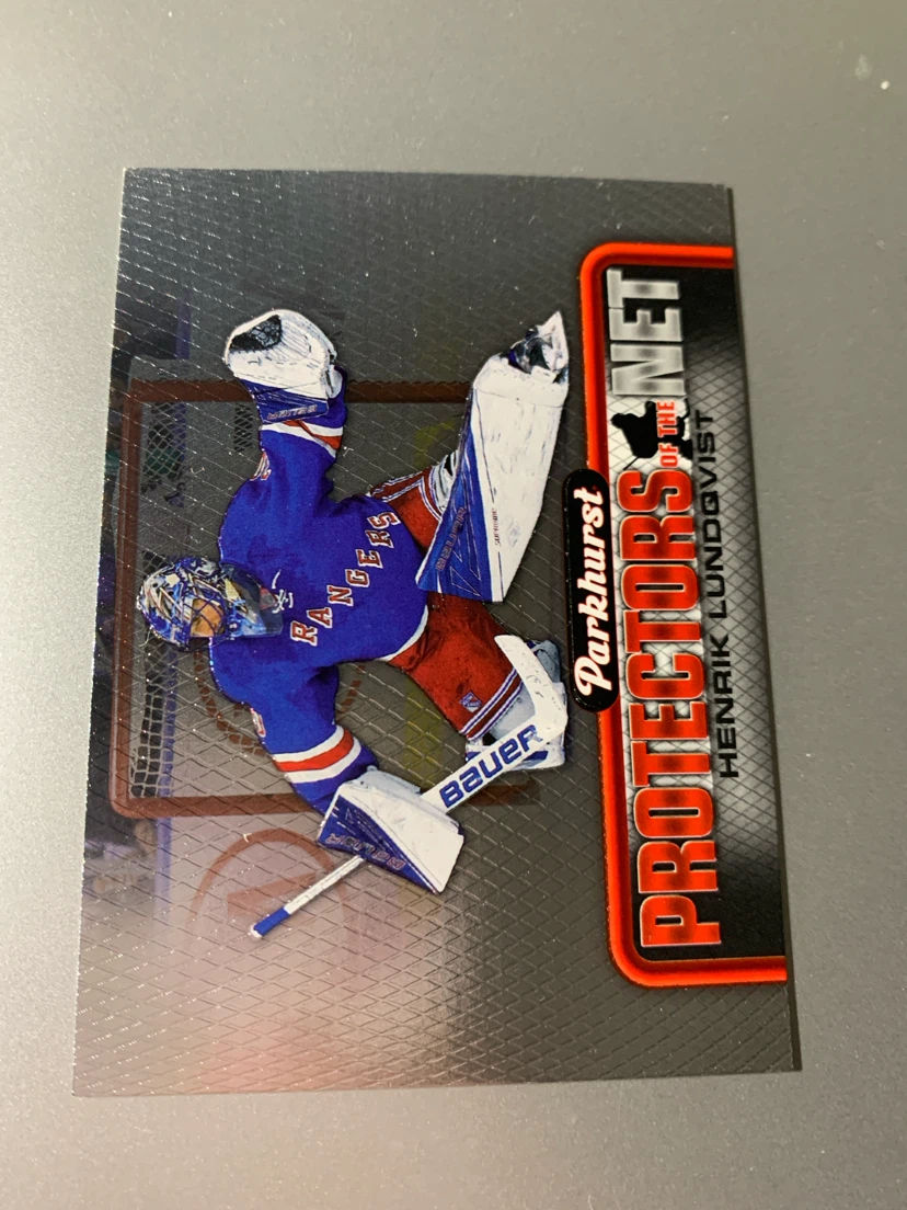 2016-17 Upper Deck Parkhurst Henrik Lundqvist Card