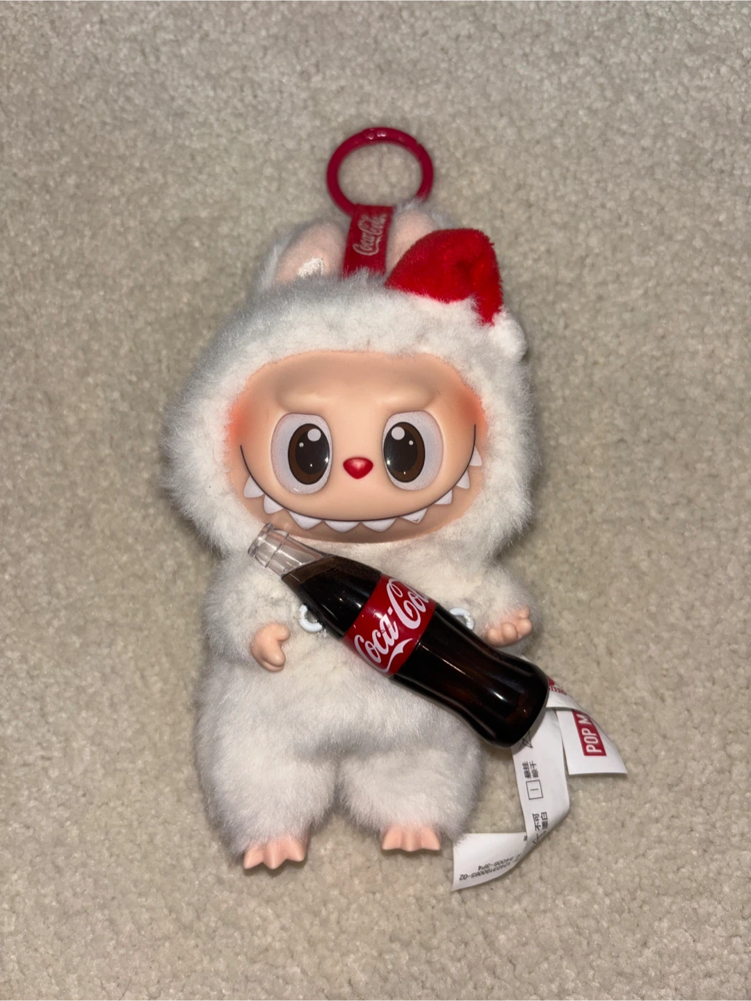 Coca-Cola Labubu Vinyl Plush Pendant (Labubu)