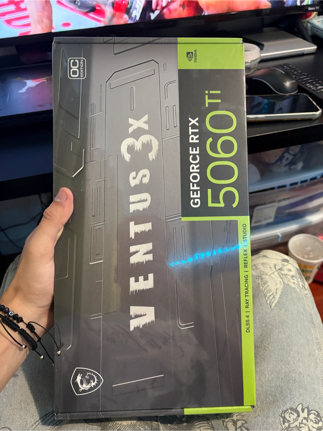 MSI GeForce RTX 5060 Ti Ventus 3X Graphics Card - photo 3