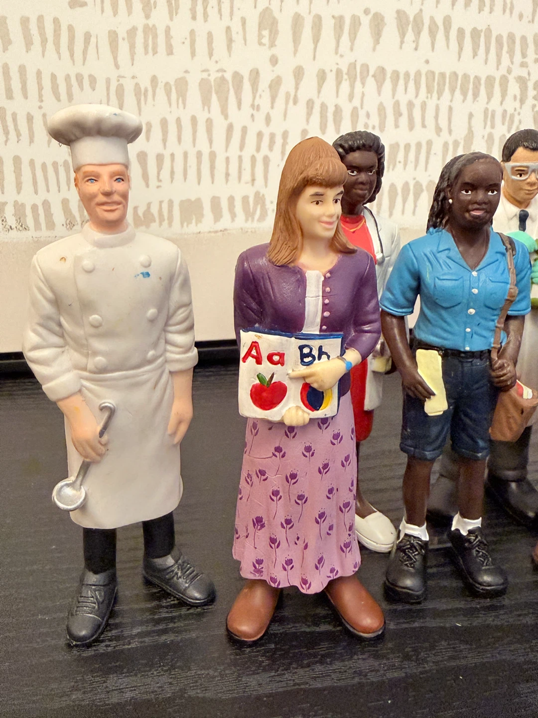 Set of 8 Professional Community Helper Figures - photo 2