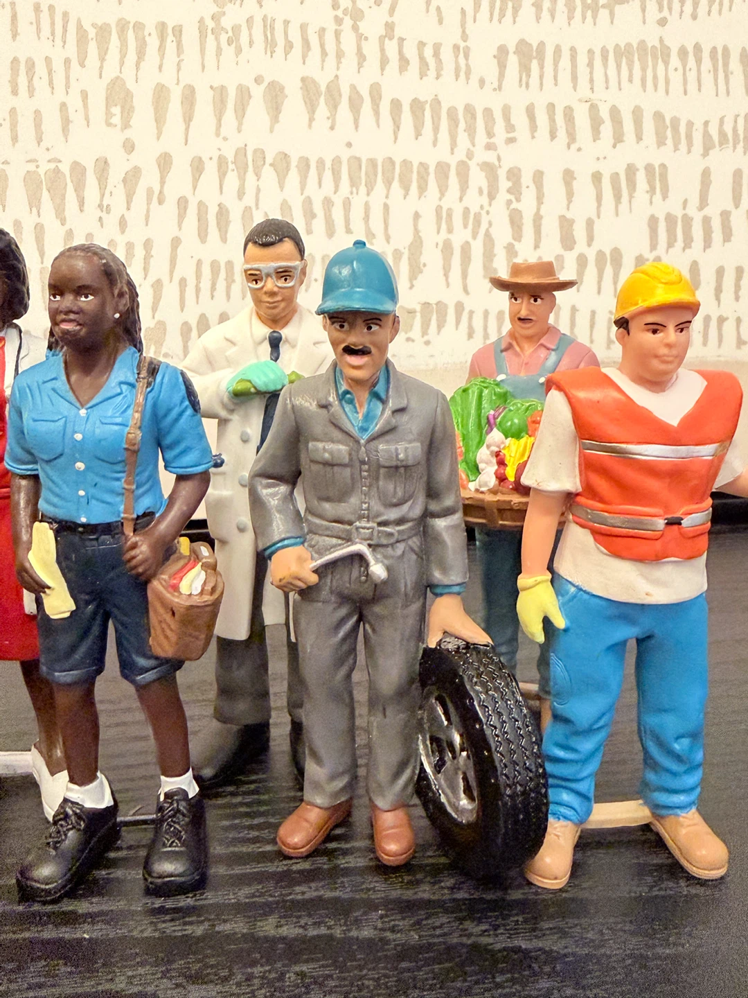 Set of 8 Professional Community Helper Figures - photo 3