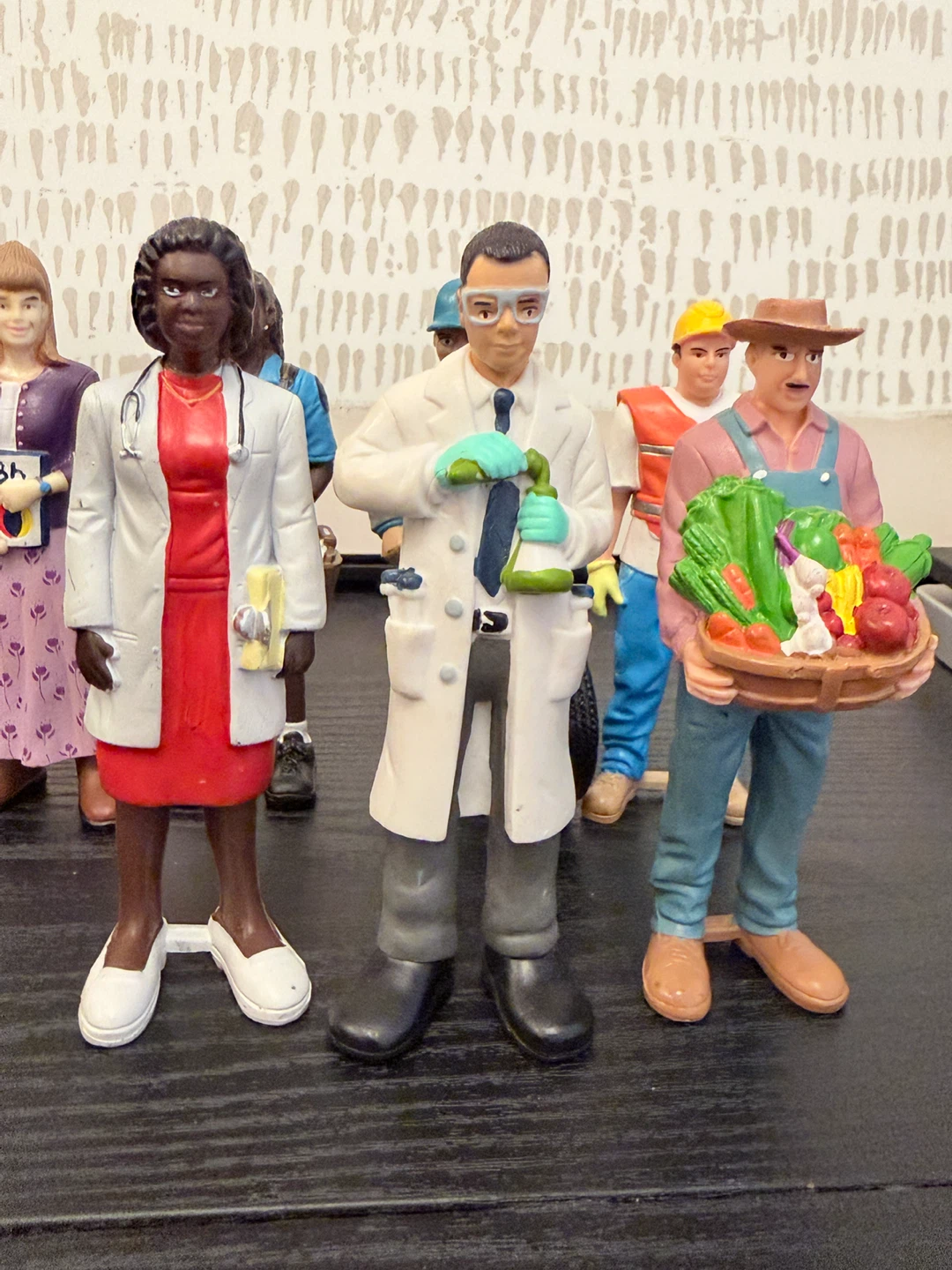 Set of 8 Professional Community Helper Figures - photo 4