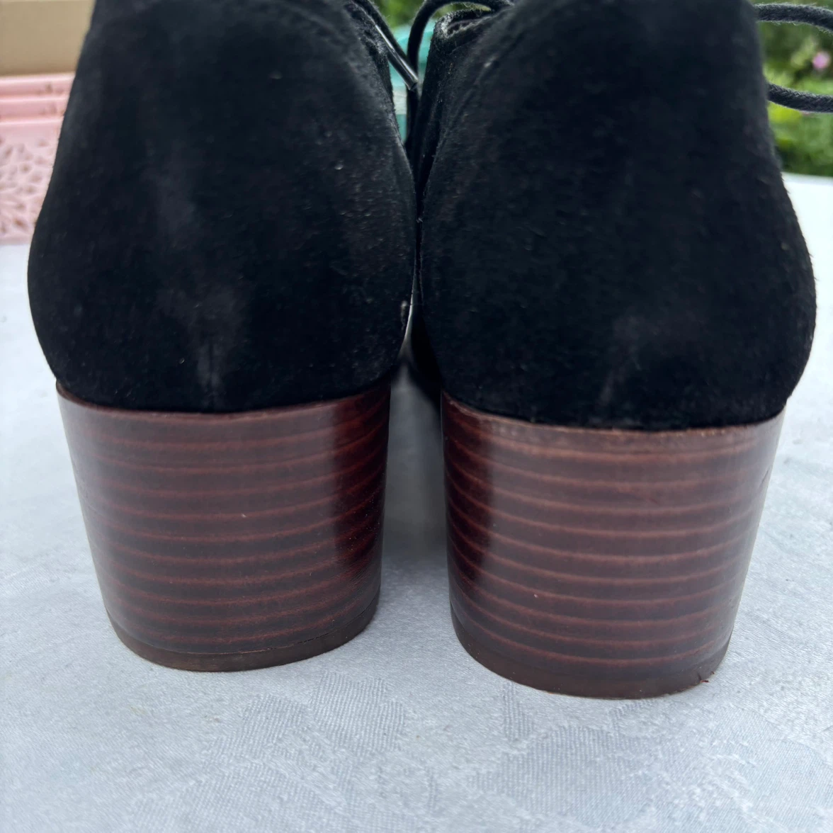 ED Ellen DeGeneres black suede oxfords - photo 3