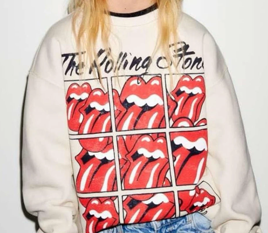 Zara The Rolling Stones Sweatshirt - Girls 13-14