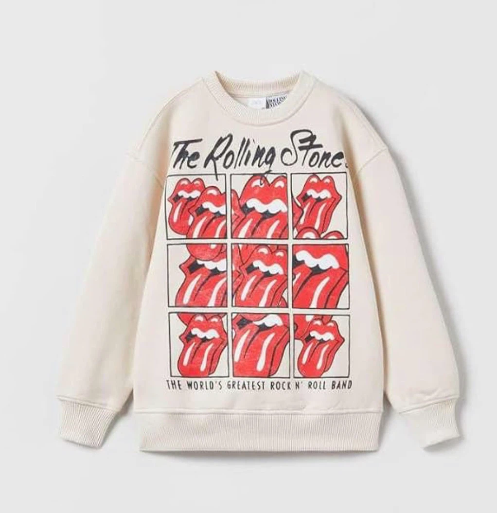 Zara The Rolling Stones Sweatshirt - Girls 13-14 - photo 2