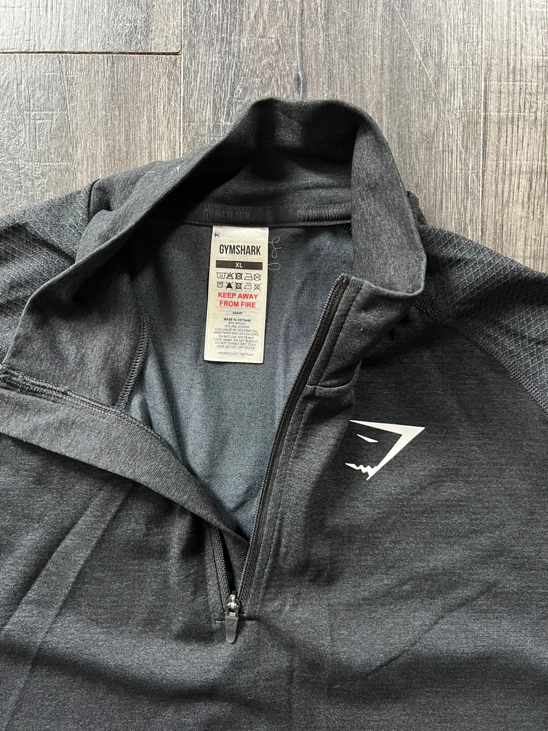 Gymshark Men's Grey Half-Zip Pullover - photo 3