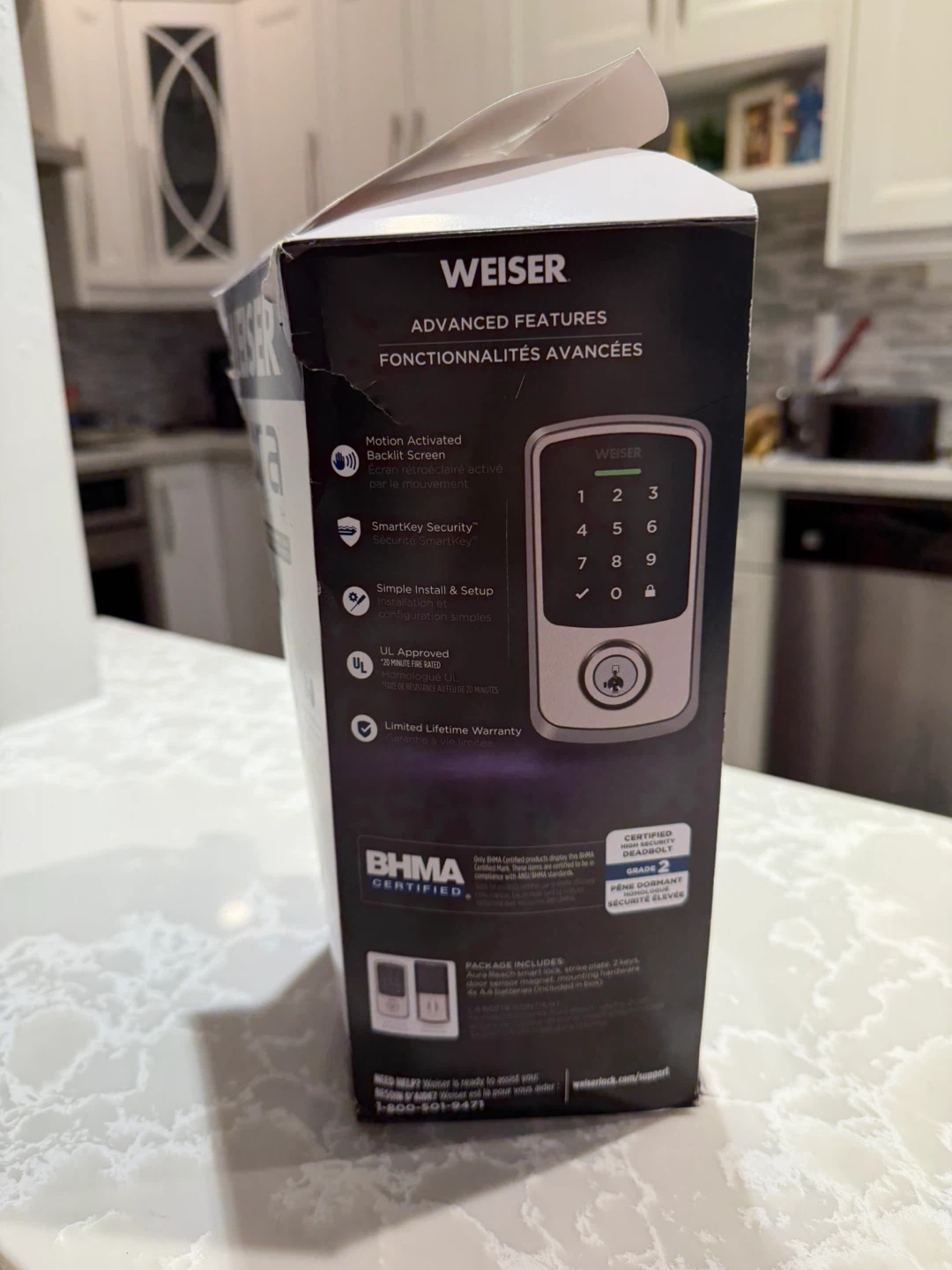 Weiser Aura reach keyless smart lock - photo 5