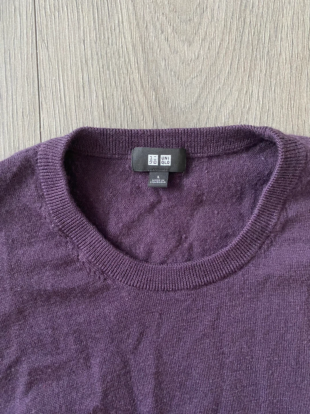 Uniqlo men’s 100% wool sweater - photo 3