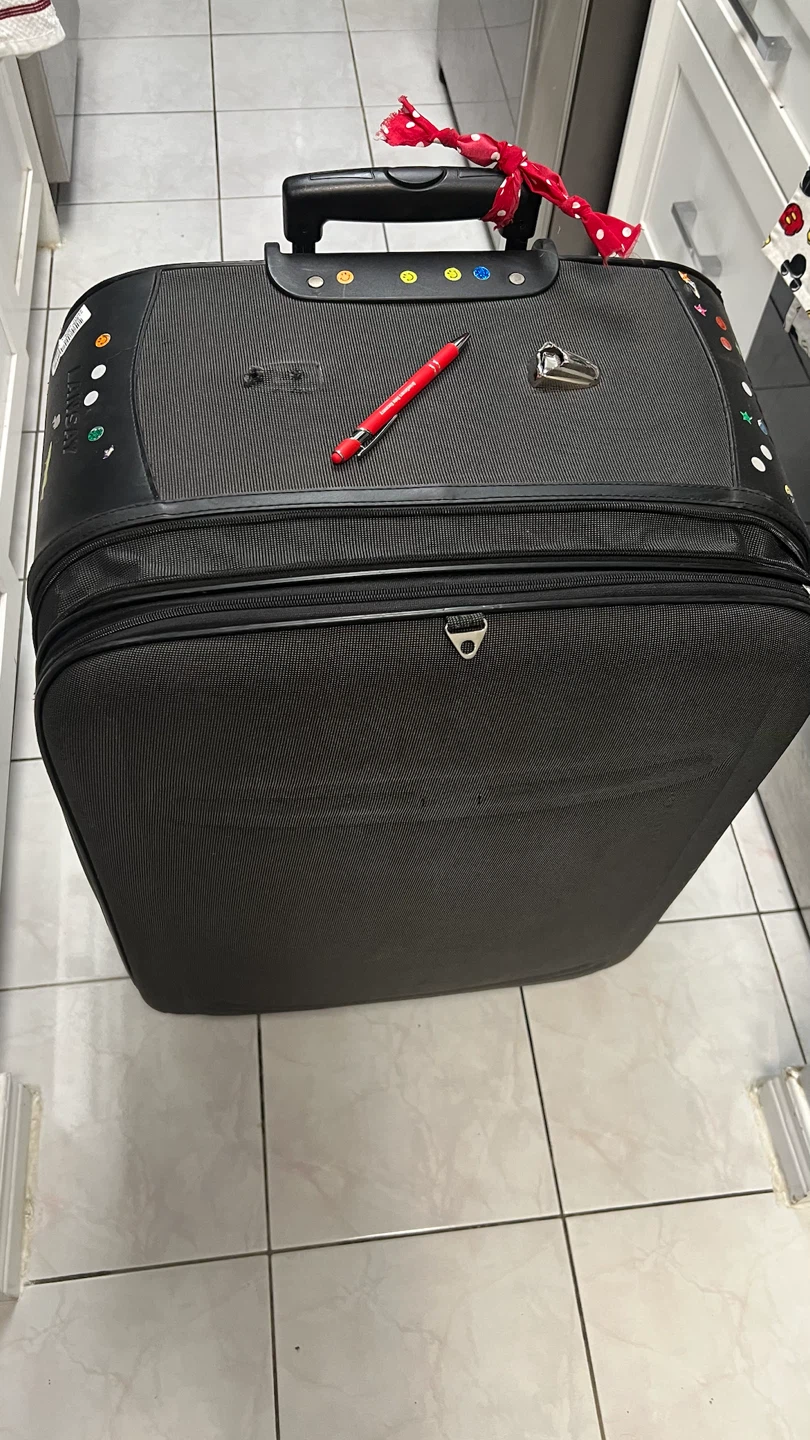 Lansay black upright luggage - photo 2