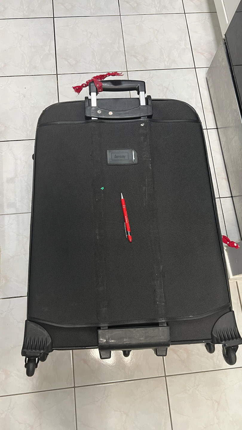 Lansay black upright luggage - photo 3