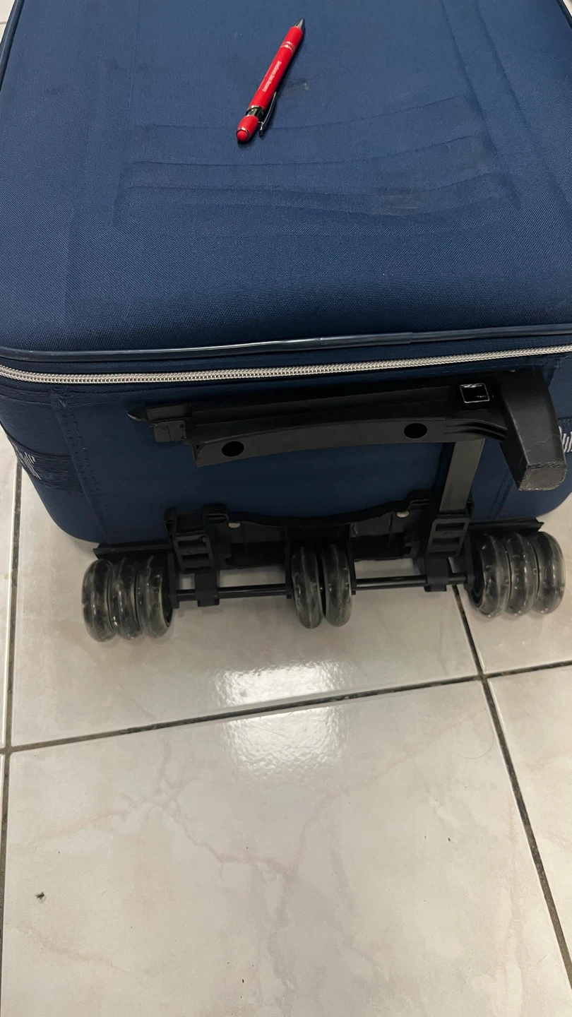 WAG Blue Rolling Suitcase - photo 2