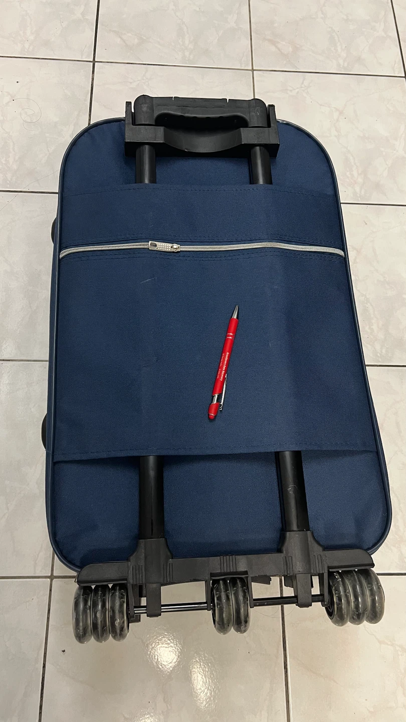 WAG Blue Rolling Suitcase - photo 3