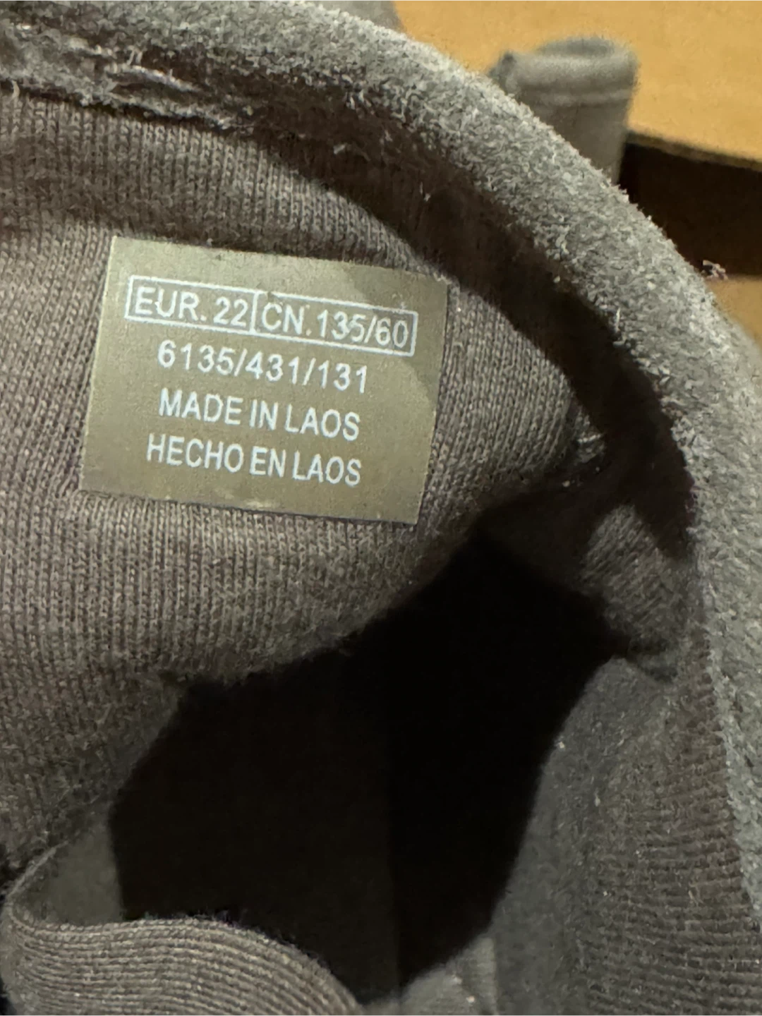 Zara Kids Suede Ankle Boots - Gray Size 22 - photo 5