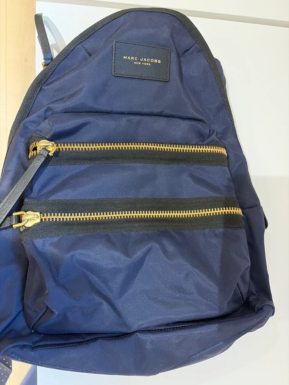 Marc Jacobs Navy Nylon Backpack